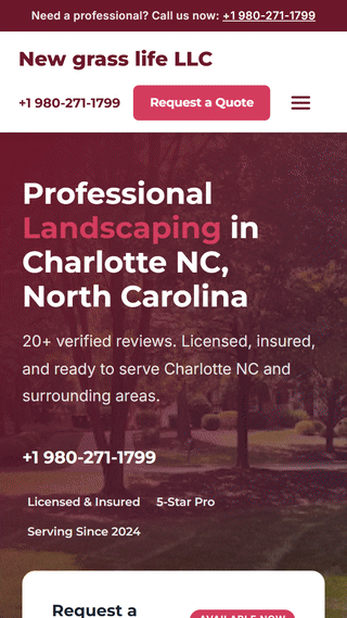 Scrolling preview for New grass life LLC